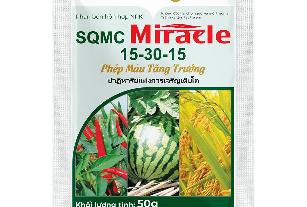 SQMC Miracle 15-30-15 – Phép màu tăng trưởng