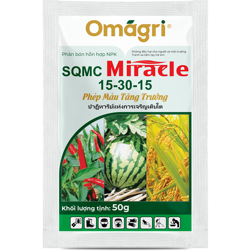SQMC Miracle 15-30-15 – Phép màu tăng trưởng