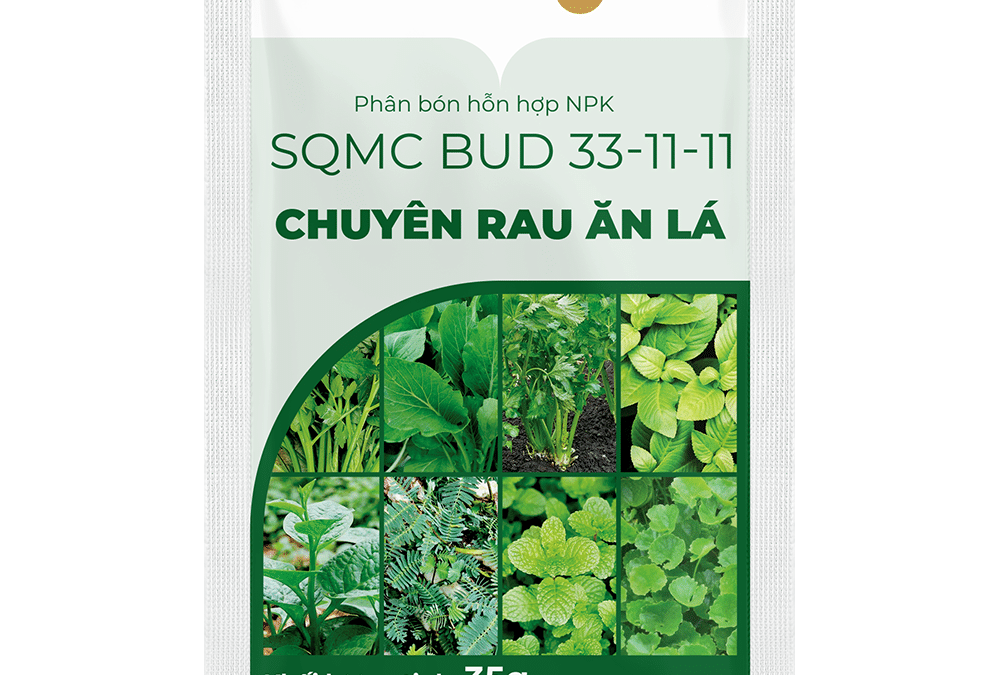 SQMC Bud 33-11-11 – Chuyên rau ăn lá